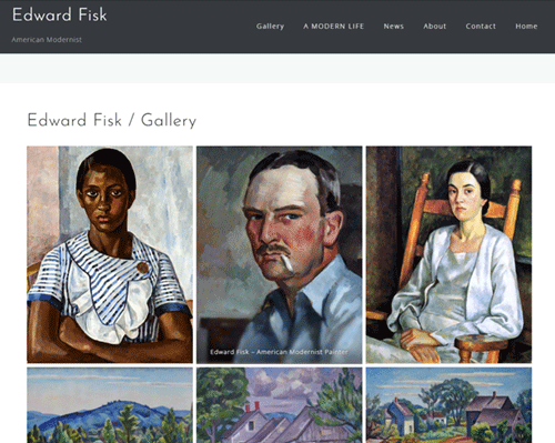 Edward Fisk - American Modernist Painter