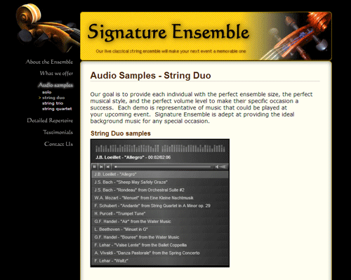 Signature Ensemble